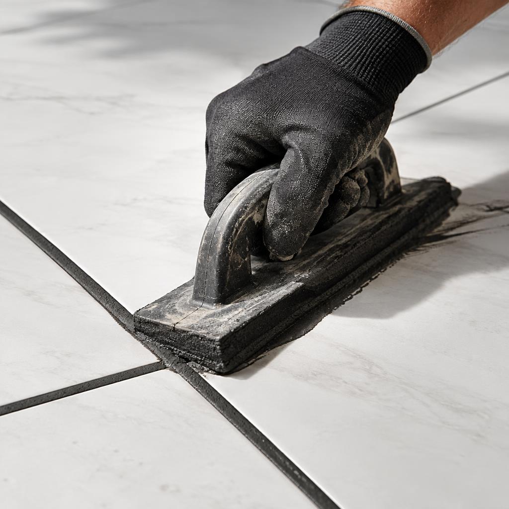 Sanded cement grout